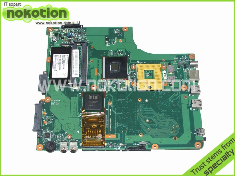 Материнская плата NOKOTION V000108050 1310A2120806 для ноутбука toshiba Satellite a205 GM945 DDR2
Материнская плата NOKOTION V000108050 1310A2120806 для ноутбука toshiba Satellite a205 GM945 DDR2
