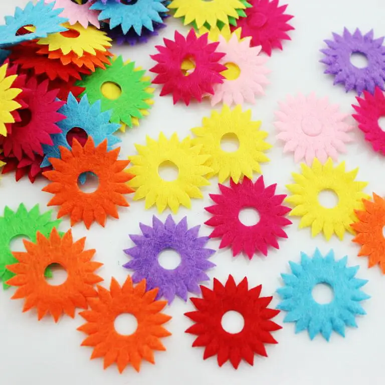 Set of 500pcs rainbow felt pack mini sunflower Shape nonwoven flower appliques mixed 2.2cm Patches for scrapbooking,Wall decor
Set of 500pcs rainbow felt pack mini sunflower Shape nonwoven flower appliques mixed 2.2cm Patches for scrapbooking,Wall decor