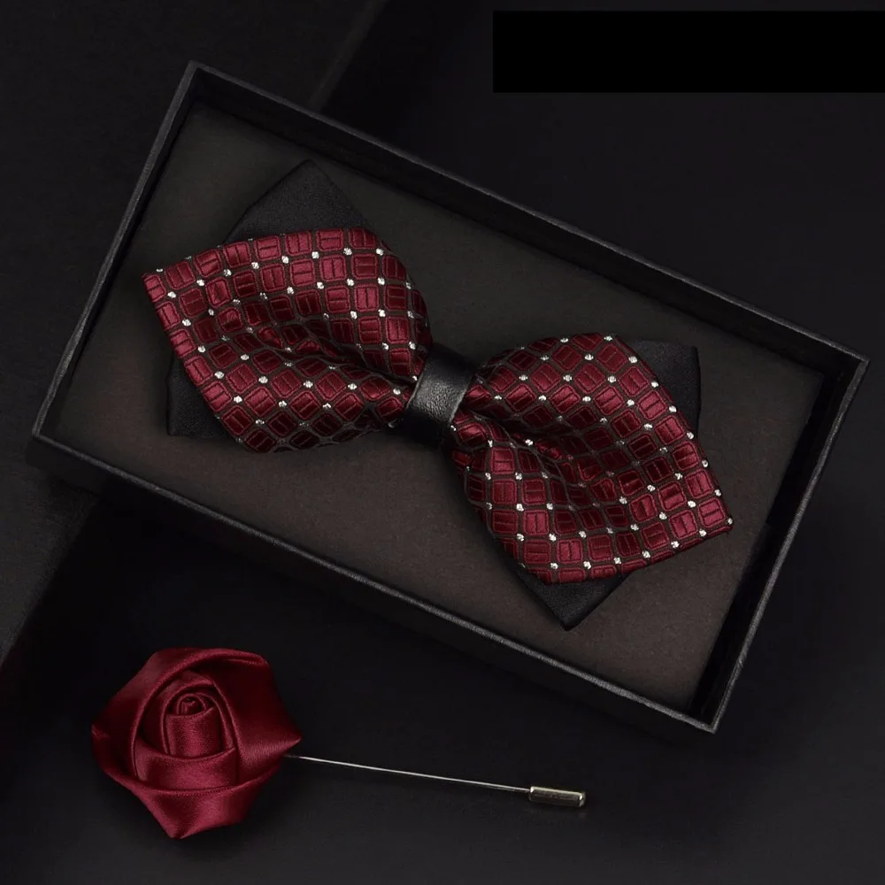 2019 New High Quality Wedding Bow Tie for Men Butterfly Fashion Plaid Striped Cravat Red Black Groom Business Party Men Ties
2019 New High Quality Wedding Bow Tie for Men Butterfly Fashion Plaid Striped Cravat Red Black Groom Business Party Men Ties