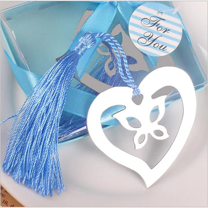 50PCS Butterfly Love Heart Bookmark For Party Return Baptism Baby Shower Souvenirs Wedding Favors And Gifts For Guests
50PCS Butterfly Love Heart Bookmark For Party Return Baptism Baby Shower Souvenirs Wedding Favors And Gifts For Guests
