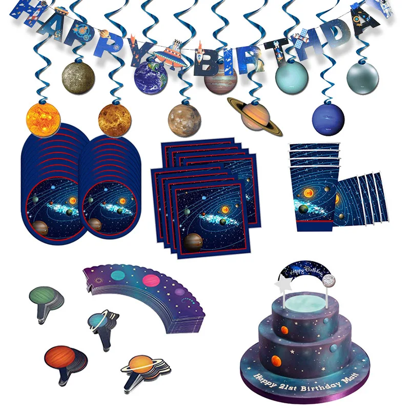 Galaxy Outer Space Party Decoration Kids Birthday Decor Garland Paper Plate Cup Napkin Rocket Astronaut Space Party Supplies
Galaxy Outer Space Party Decoration Kids Birthday Decor Garland Paper Plate Cup Napkin Rocket Astronaut Space Party Supplies