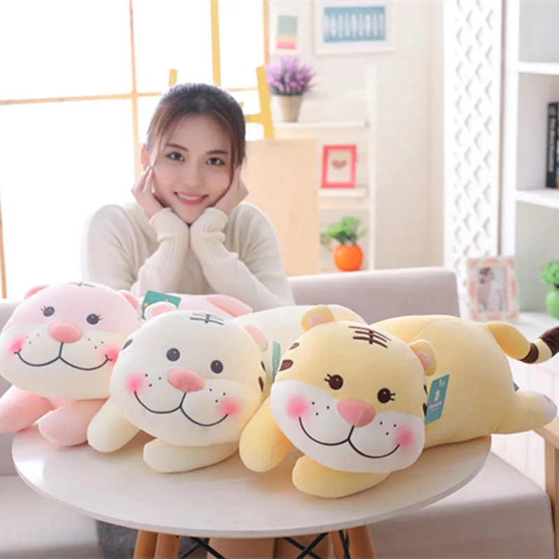 55cm/80cm Super Kawaii Tiger Plush Pillow Soft Cartoon Animal Tiger Stuffed Doll Cute Birthday Gifts for Girlfriends Baby Toys
55cm/80cm Super Kawaii Tiger Plush Pillow Soft Cartoon Animal Tiger Stuffed Doll Cute Birthday Gifts for Girlfriends Baby Toys