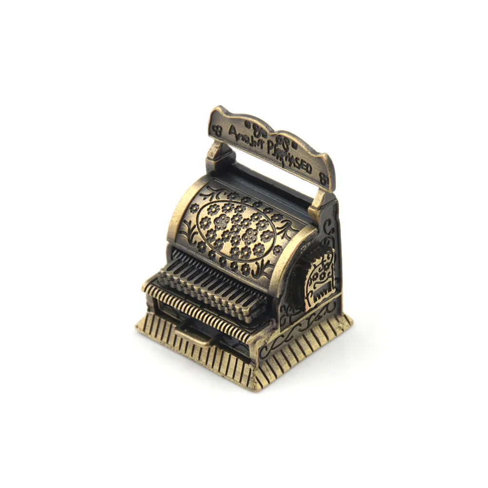 Vintage Metal Cash Register for Doll Home Decoration 1:12 Dollhouse 1/12 Furniture Miniature Accessories
Vintage Metal Cash Register for Doll Home Decoration 1:12 Dollhouse 1/12 Furniture Miniature Accessories