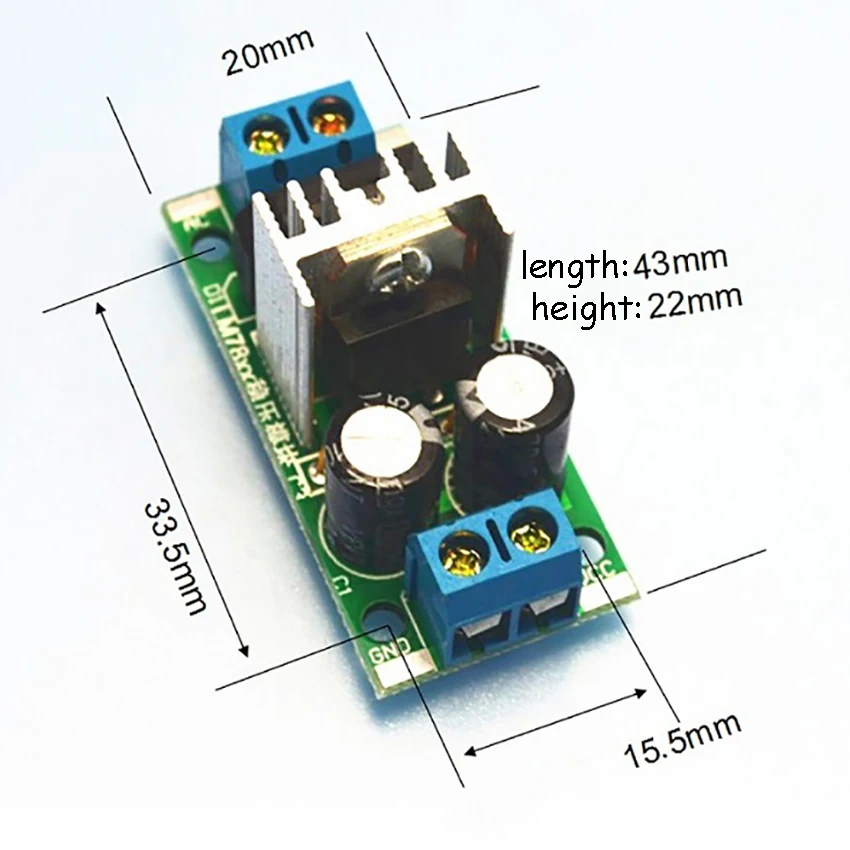 L7812 LM7812 Three-terminal Regulator Power Supply Module Rectifier Filter Power Converter 3A Rectifier Bridge 12V Stabilizer
L7812 LM7812 Three-terminal Regulator Power Supply Module Rectifier Filter Power Converter 3A Rectifier Bridge 12V Stabilizer