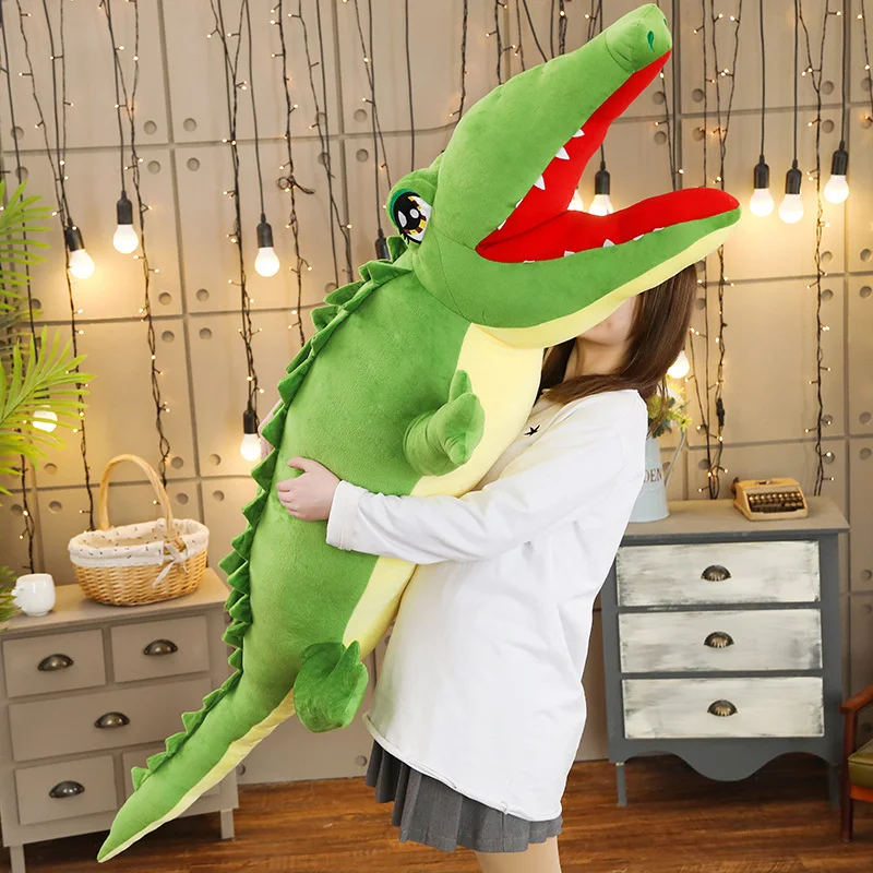 75-130cm Stuffed Animal Real Life Alligator Plush Toy Simulation Crocodile Dolls Kawaii Ceative Pillow for Children Xtmas Gifts
75-130cm Stuffed Animal Real Life Alligator Plush Toy Simulation Crocodile Dolls Kawaii Ceative Pillow for Children Xtmas Gifts