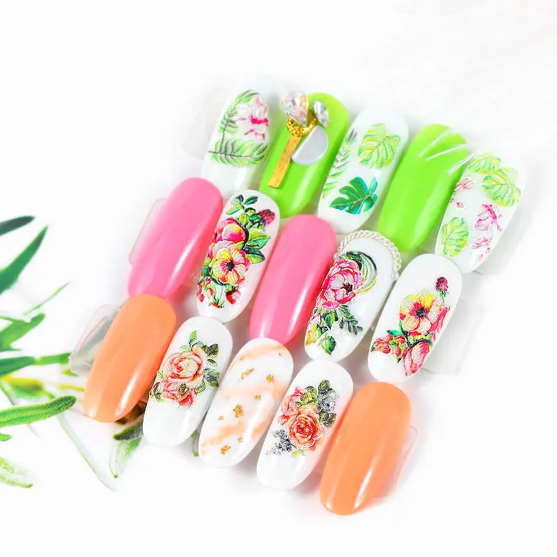 New Fashion 3D Water Decals Nail Art Stickers Acrylic Engraved Flower Nails Sticker Embossed Flower Decorations Manicure Z062
New Fashion 3D Water Decals Nail Art Stickers Acrylic Engraved Flower Nails Sticker Embossed Flower Decorations Manicure Z062