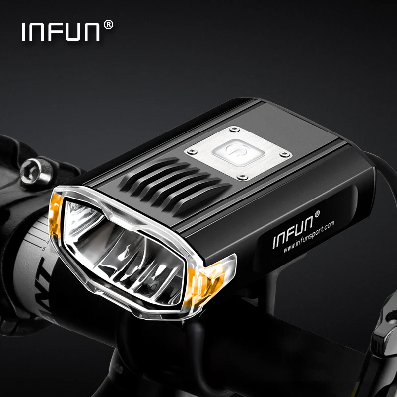 Велосипедная передняя фара INFUN GT200 велосипедный перезаряжаемый фонарик 2200