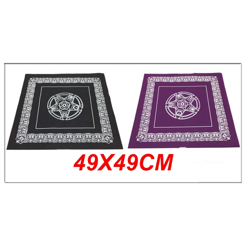 2PCS/LOT Tarot Cards Playmat, Waite Tarot Cards Table Pad, Hexagram Design Tarot Cards Table Tarot Playmat 49CM X 49CM
2PCS/LOT Tarot Cards Playmat, Waite Tarot Cards Table Pad, Hexagram Design Tarot Cards Table Tarot Playmat 49CM X 49CM