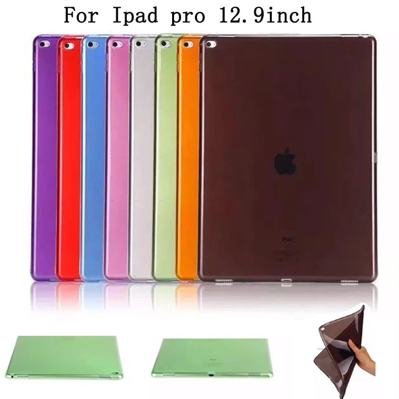 Чехол для iPad pro 12 9 дюймов Ультратонкий Мягкий ТПУ силиконовый чехол дюйма A1584