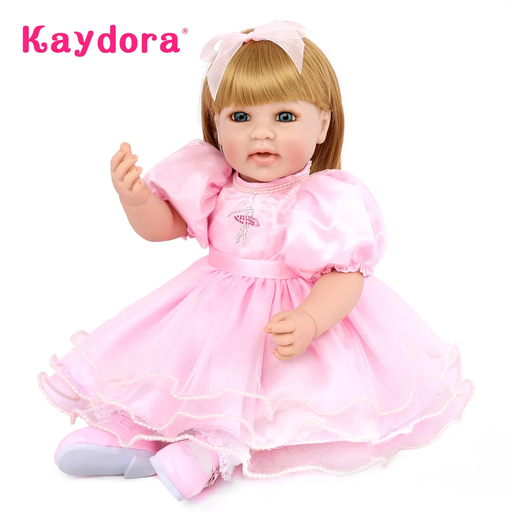50 CM Princess Doll bonecas princesas Adorable Soft Silicone bonecas reborn bebe reborn com corpo de pano Dolls lol Girl Kaydora
50 CM Princess Doll bonecas princesas Adorable Soft Silicone bonecas reborn bebe reborn com corpo de pano Dolls lol Girl Kaydora