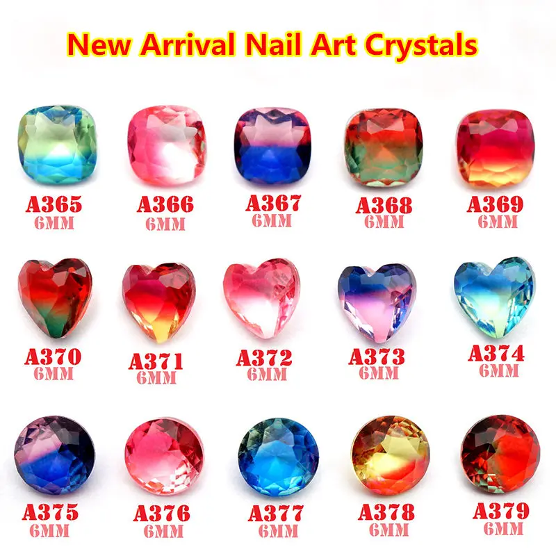 50pcs Top Quantity Bicolor Gradient Transparent Glass Tourmaline Nail Crystal Rhinestones Nail Strass for Nails Art Decoration
50pcs Top Quantity Bicolor Gradient Transparent Glass Tourmaline Nail Crystal Rhinestones Nail Strass for Nails Art Decoration