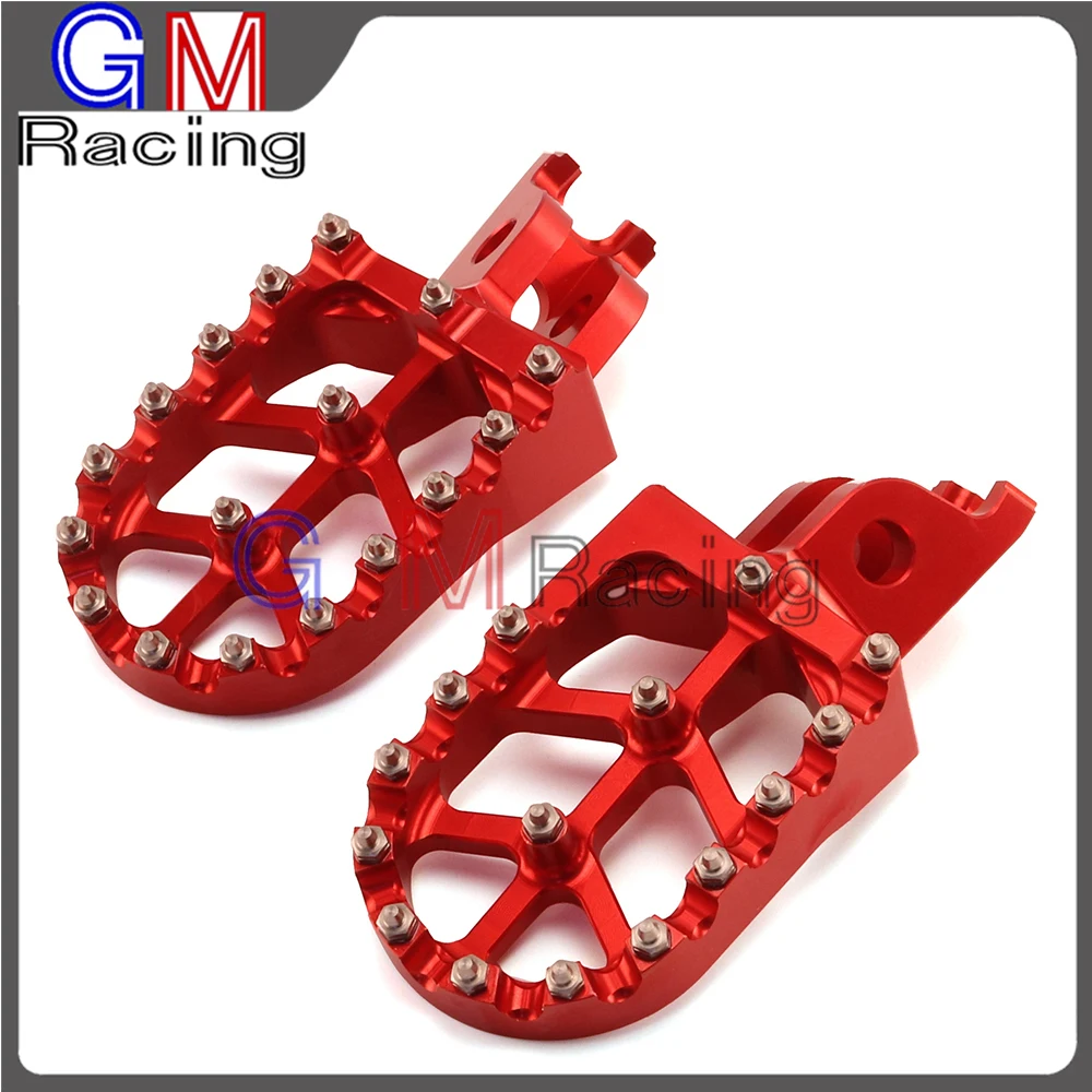 MX CNC Заготовка подножки для ног педали CR125R CR250R CRF150R CRF250R CRF250X CRF450R CRF450X CRF450RX CRF250L