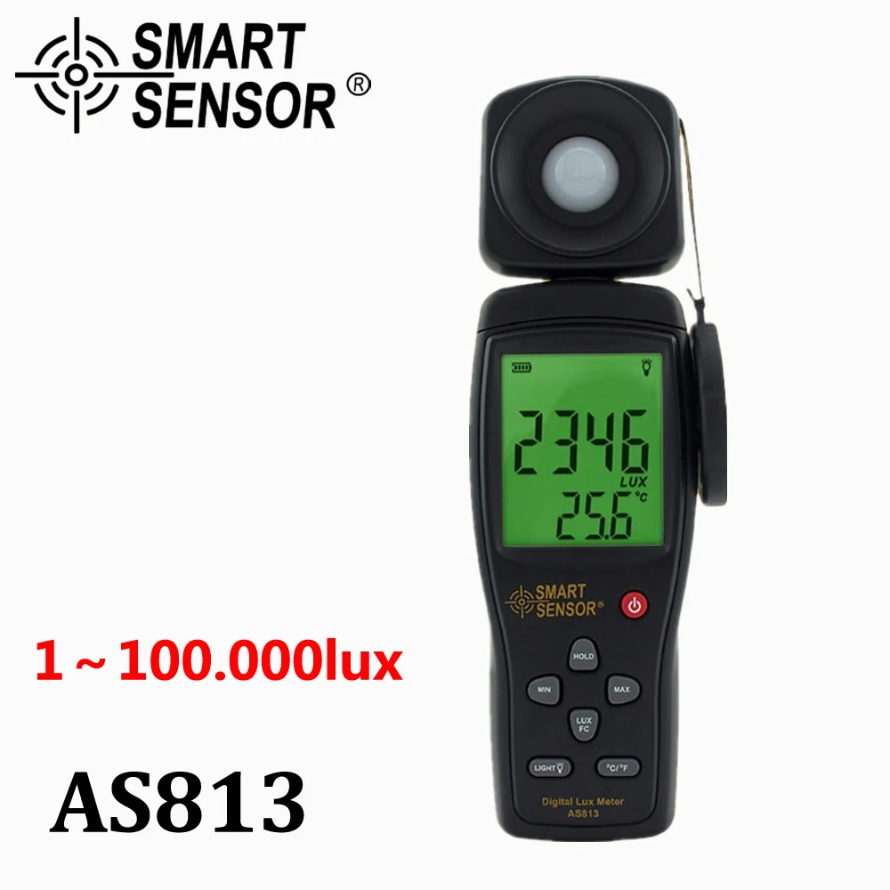 Digital Luxmeter Lux / light meter for photography Photometer Mini spectrometer spectrophotometer Luminometer 100,000 Lux tools
Digital Luxmeter Lux / light meter for photography Photometer Mini spectrometer spectrophotometer Luminometer 100,000 Lux tools