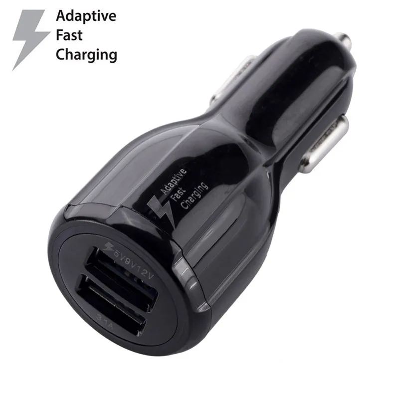 Автомобильное зарядное устройство флеш-накопитель двойной выход 3 фута USB-кабель