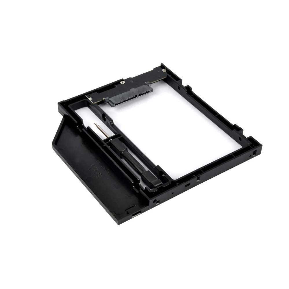 Sunvalley Новый 12 7 мм универсальный пластиковый 2nd HDD Caddy 2 5 "чехол для SSD SATA 3 0