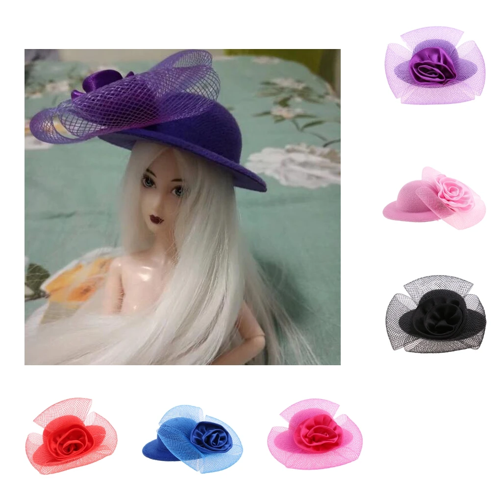 Винтажная Кепка Millinery 6 шт. шапка для кукол 28 30 см одежда маленьких девочек