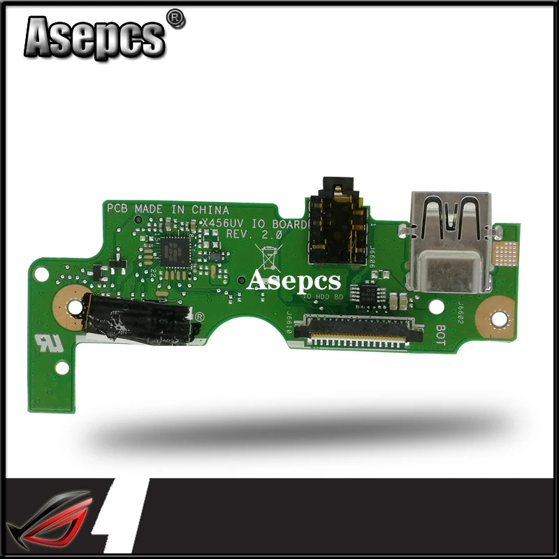 Original For Asus X456UV USB AUDIO SD CARD BOARD X456UV IO BOARD REV 2.0 Tested good free shipping
Original For Asus X456UV USB AUDIO SD CARD BOARD X456UV IO BOARD REV 2.0 Tested good free shipping