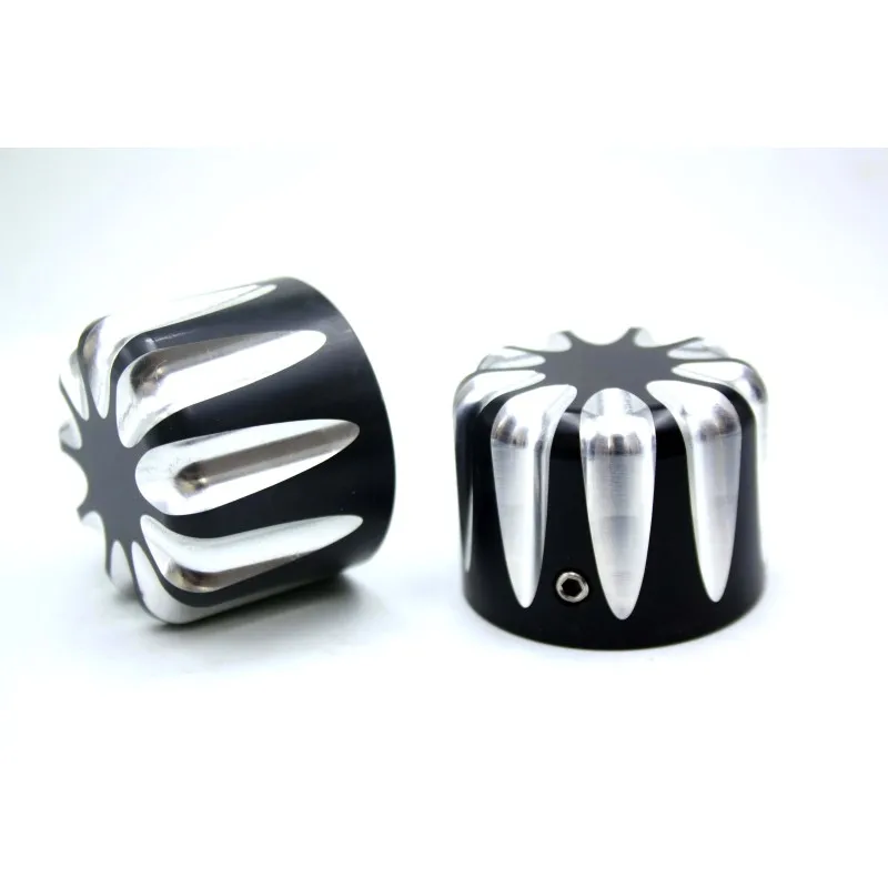 New Black Contrast Cut Front Axle Nut Cover For Harley Sportster Dyna Softail Touring
New Black Contrast Cut Front Axle Nut Cover For Harley Sportster Dyna Softail Touring