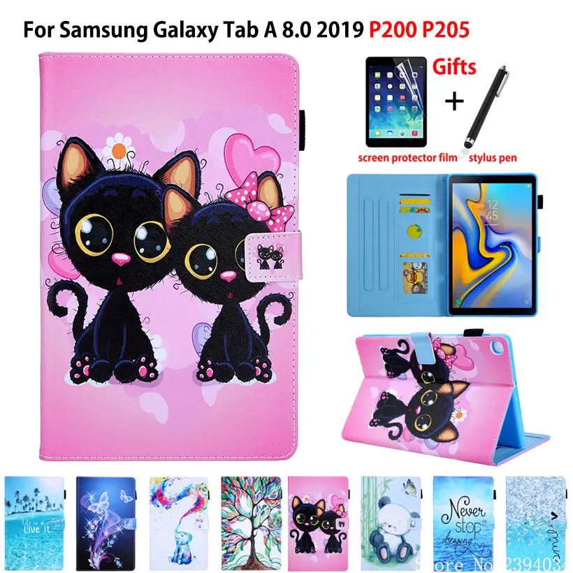 Fashion Cat Case For samsung galaxy tab A 8.0 2019 with S Pen 8.0 SM-P200 P200 P205 P207 Cover Funda Tablet Stand Shell +Gift
Fashion Cat Case For samsung galaxy tab A 8.0 2019 with S Pen 8.0 SM-P200 P200 P205 P207 Cover Funda Tablet Stand Shell +Gift