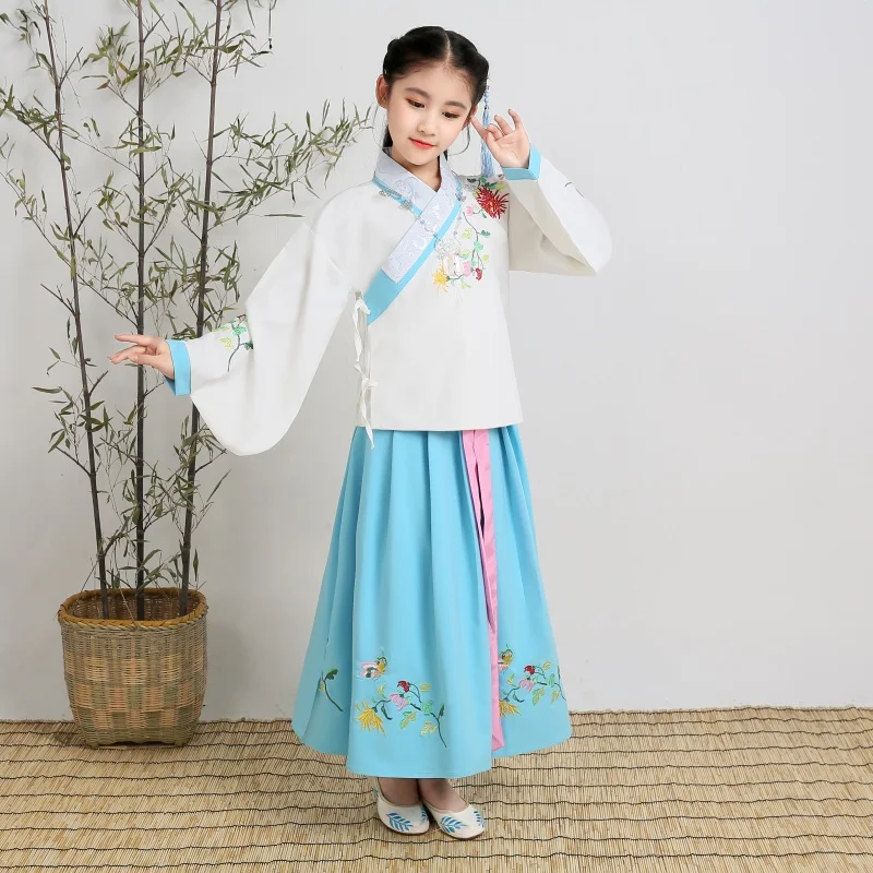 Tang Dynasty Princess Dress for Girls Retro Ancient Costume Chinese Traditional Dancewear Girls Hanfu Dress Halloween Costume
Tang Dynasty Princess Dress for Girls Retro Ancient Costume Chinese Traditional Dancewear Girls Hanfu Dress Halloween Costume