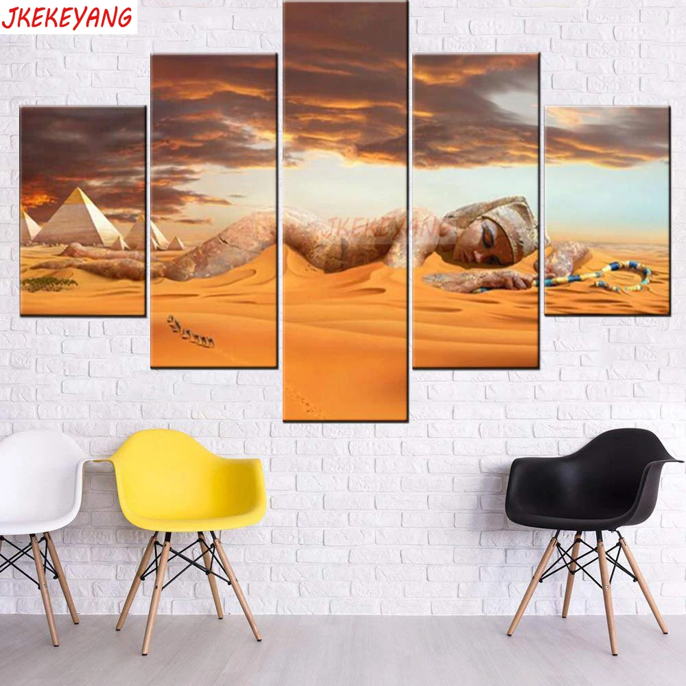 Full Square/Round Drill 5D DIY diamond painting 5pc Egyptian Pyramids Pictures mosaic Diamond Embroidery Wall Arts J1281
Full Square/Round Drill 5D DIY diamond painting 5pc Egyptian Pyramids Pictures mosaic Diamond Embroidery Wall Arts J1281