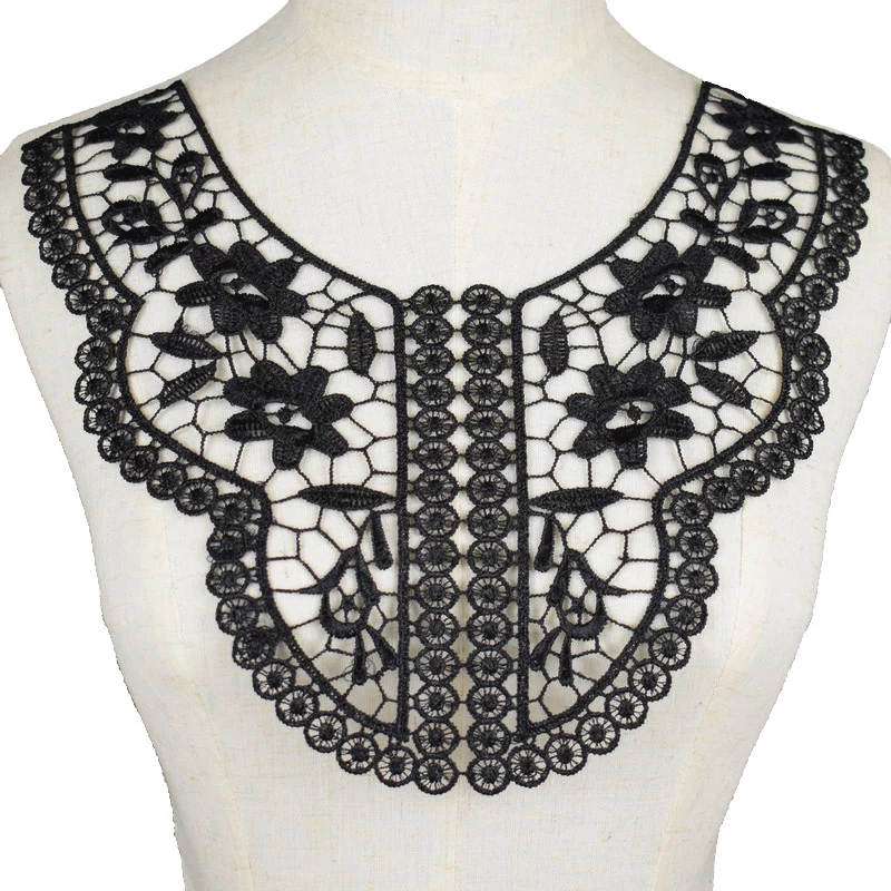 Black Flower Lace Neckline Collar White Color DIY Accessories Lace Collar for Garment Decorate Scrapbooking BW143
Black Flower Lace Neckline Collar White Color DIY Accessories Lace Collar for Garment Decorate Scrapbooking BW143