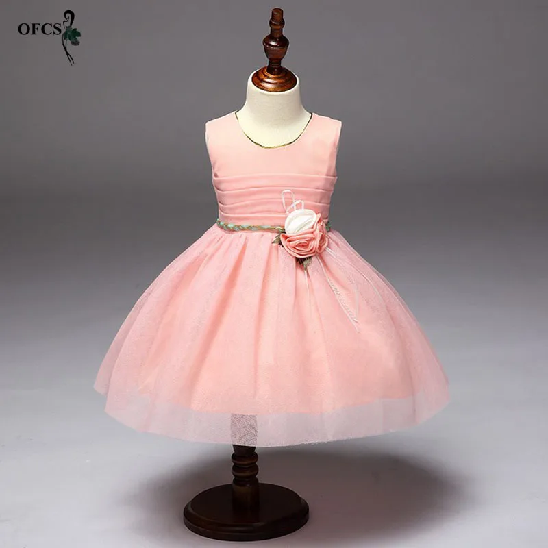OFCS Brand Style Girls Dress Baby 2-10 Years Bud Silk Flowers Dress High Quality Banquet Princess Dress Baptism Birthday Dresses
OFCS Brand Style Girls Dress Baby 2-10 Years Bud Silk Flowers Dress High Quality Banquet Princess Dress Baptism Birthday Dresses