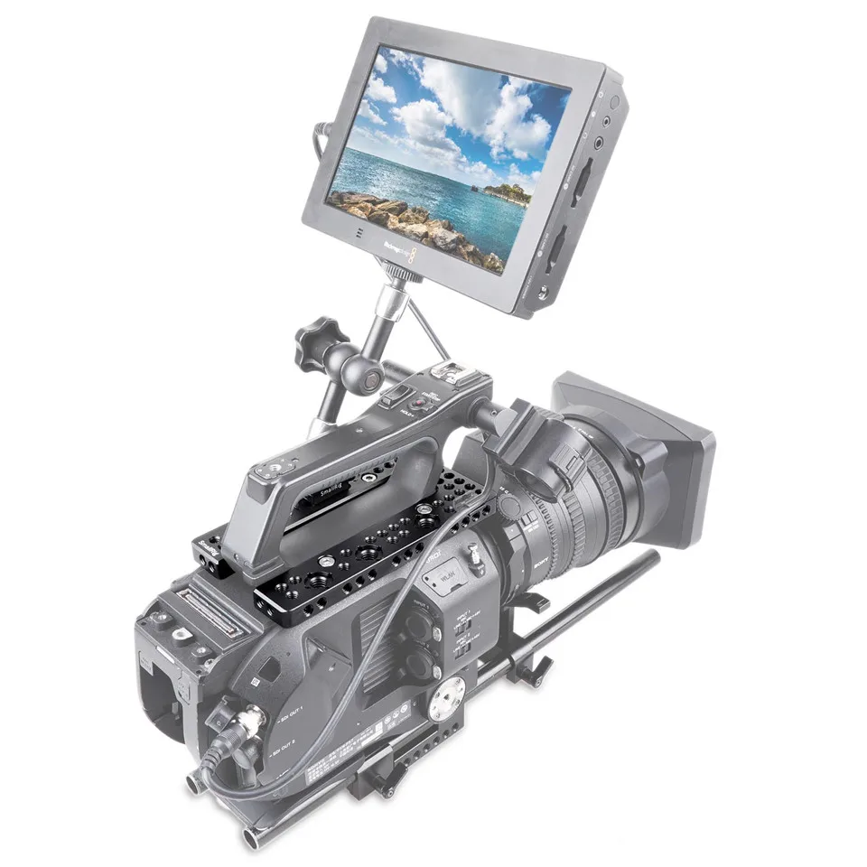 SmallRig U-Shape Top Plate for Sony FS7/FS7II Camcorder With ARRI Accessories Point - 1975
SmallRig U-Shape Top Plate for Sony FS7/FS7II Camcorder With ARRI Accessories Point - 1975