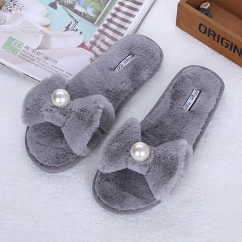 2019New Autumn Cotton Slippers Month Shoes Pearl Bow Plush Flat Word Dragging Hair Open Home Slippers Women Leisure Shoes NO,71
2019New Autumn Cotton Slippers Month Shoes Pearl Bow Plush Flat Word Dragging Hair Open Home Slippers Women Leisure Shoes NO,71