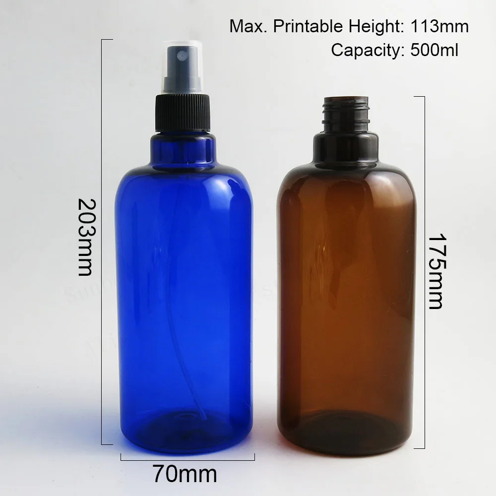 12 x 500ml Big Empty Boston Round Amber Blue Green PET plastic bottle Wash Cleanser Kitchen Water Liquid Mist Sprayer container
12 x 500ml Big Empty Boston Round Amber Blue Green PET plastic bottle Wash Cleanser Kitchen Water Liquid Mist Sprayer container