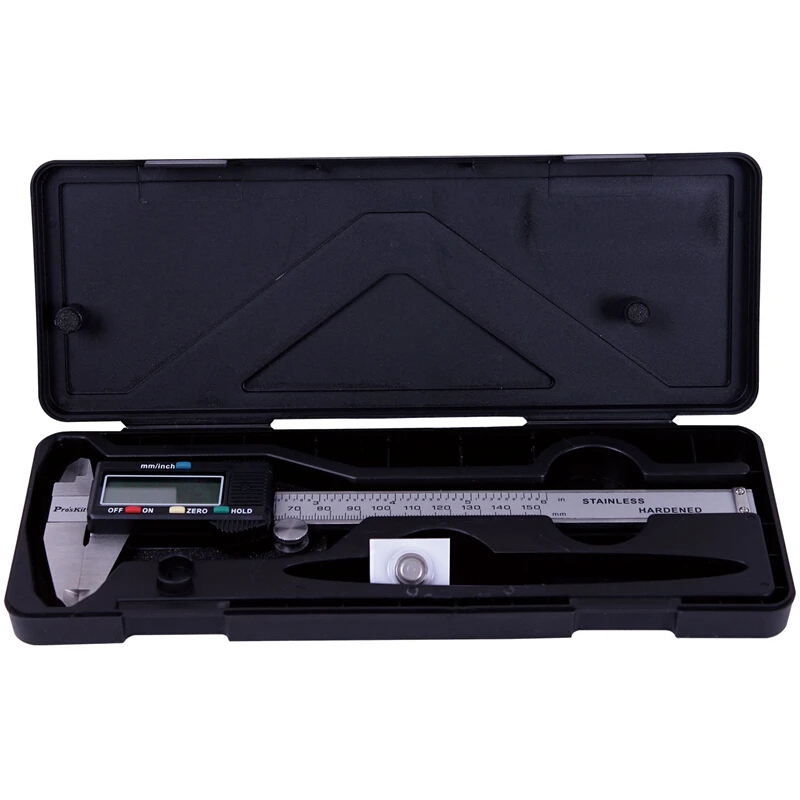 Free shipping Digital caliper Stainless steel 150mm/6" Inch metric system imperial standard Calipers measuring tool micrometer
Free shipping Digital caliper Stainless steel 150mm/6" Inch metric system imperial standard Calipers measuring tool micrometer