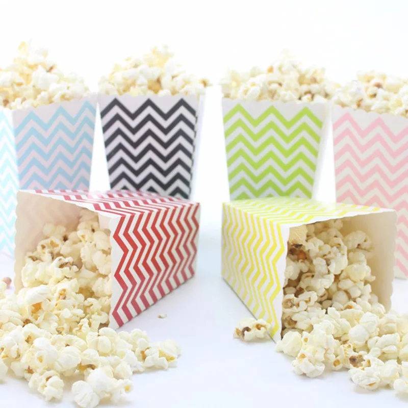 12pcs/lot colorful waves Popcorn Box paper box for party decoration baby happy birthday party supplies favor baby shower CP084
12pcs/lot colorful waves Popcorn Box paper box for party decoration baby happy birthday party supplies favor baby shower CP084