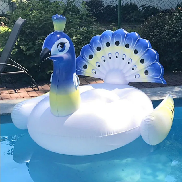 150CM Giant Inflatable Peacock float Swimming Ring Adult Children Inflatable Pool Toys Water Mattress Air Floating bed Lifebuoy
150CM Giant Inflatable Peacock float Swimming Ring Adult Children Inflatable Pool Toys Water Mattress Air Floating bed Lifebuoy
