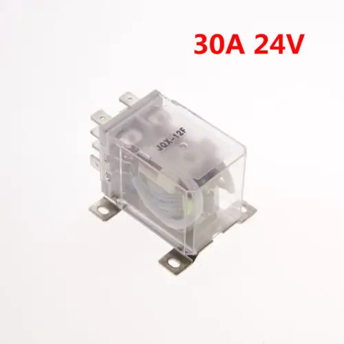 24VDC 30A DPDT силовое реле управления двигателем из серебристого сплава x 1|power relay|relay