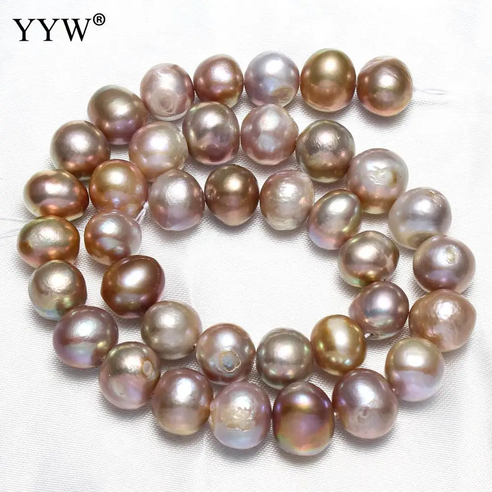 Cultured Round Freshwater Pearl Beads Natural Grade A 11-12mm Approx 0.8mm Sold Per Approx 15.5 Inch Approx 15 Inch Strand
Cultured Round Freshwater Pearl Beads Natural Grade A 11-12mm Approx 0.8mm Sold Per Approx 15.5 Inch Approx 15 Inch Strand