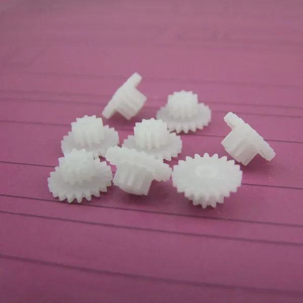 0.5 molded plastic double gear reduction gear 20102B speed gear box remote control toys DIY model accessories
0.5 molded plastic double gear reduction gear 20102B speed gear box remote control toys DIY model accessories