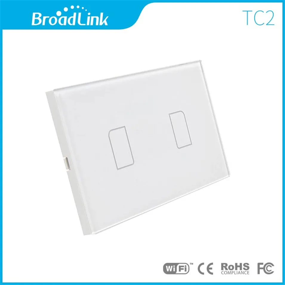 Беспроводной сенсорный выключатель Broadlink US TC2, Wi-Fi, 2gang 110/220 в для RM2 RM Pro, универсальный пульт дистанционного управления, Wi-Fi + IR + RF, 433/315
Беспроводной сенсорный выключатель Broadlink US TC2, Wi-Fi, 2gang 110/220 в для RM2 RM Pro, универсальный пульт дистанционного управления, Wi-Fi + IR + RF, 433/315
