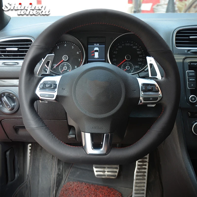 Чехол рулевого колеса автомобиля BANNIS из натуральной кожи для Volkswagen Golf 6 GTI MK6 VW Polo GTI Scirocco R Passat CC R-Line
Чехол рулевого колеса автомобиля BANNIS из натуральной кожи для Volkswagen Golf 6 GTI MK6 VW Polo GTI Scirocco R Passat CC R-Line
