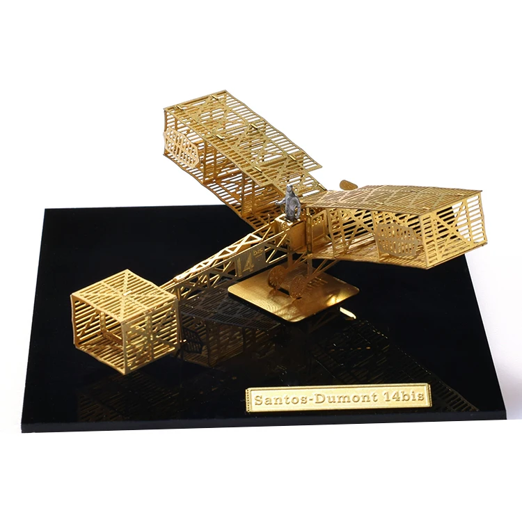 Коллекция 1/160 года, стратостудия, металлическая 3D модель, легкая в сборке, серия микро крыльев B16012 Santos-Дамон 14bis, самолеты, игрушки для подарк...
Коллекция 1/160 года, стратостудия, металлическая 3D модель, легкая в сборке, серия микро крыльев B16012 Santos-Дамон 14bis, самолеты, игрушки для подарк...