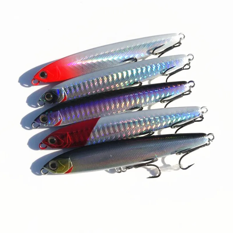 Fishing Sinking Pencil Lure Bait 7.5cm10g High carbon steel hooks Minnow Hard Artificial Lures
Fishing Sinking Pencil Lure Bait 7.5cm10g High carbon steel hooks Minnow Hard Artificial Lures