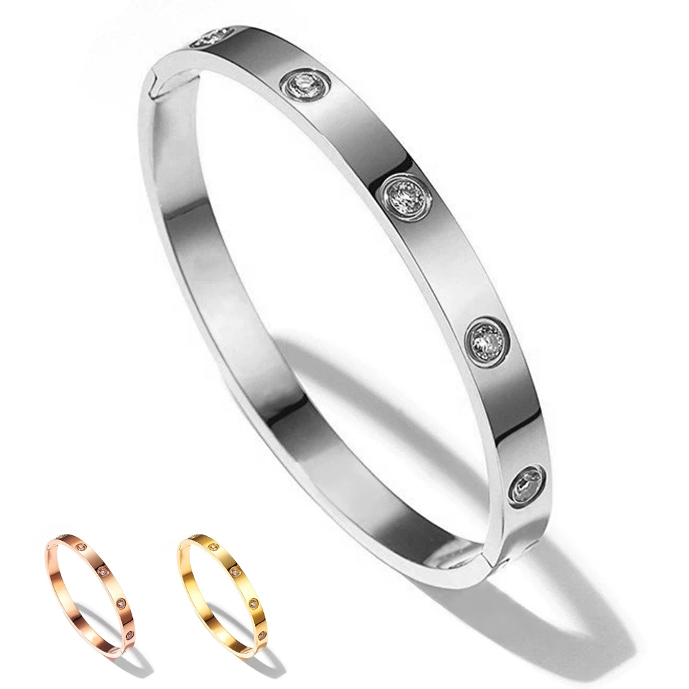 2021 Luxury Female Bijoux Shining Crystal Bangles for Women Men Lover Bracelets & Bangles Fashion Pulseiras Feminina Jewelry
2021 Luxury Female Bijoux Shining Crystal Bangles for Women Men Lover Bracelets & Bangles Fashion Pulseiras Feminina Jewelry