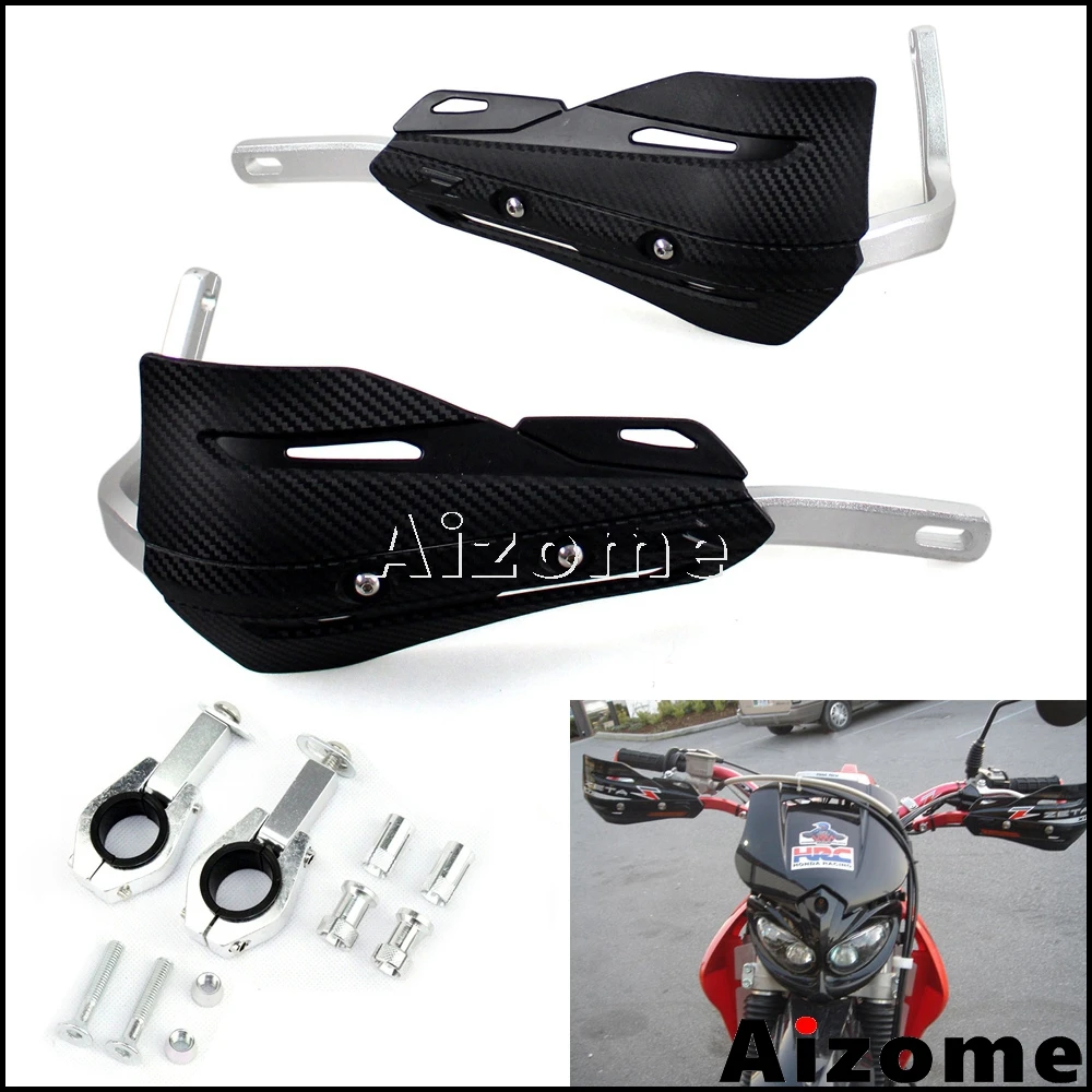 Motorcycle 28mm Fat Bar Handguards Hand Guards Supermoto 1-1/8" Handlebar Handguards For XR CRF WR DRZ
Motorcycle 28mm Fat Bar Handguards Hand Guards Supermoto 1-1/8" Handlebar Handguards For XR CRF WR DRZ