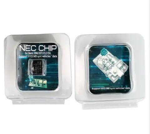 Транспондер для Benz NEC эмулятор с чипами W204 207 212 ESL ELV Xhorse VVDI MB BGA инструмент или CGDI MB|