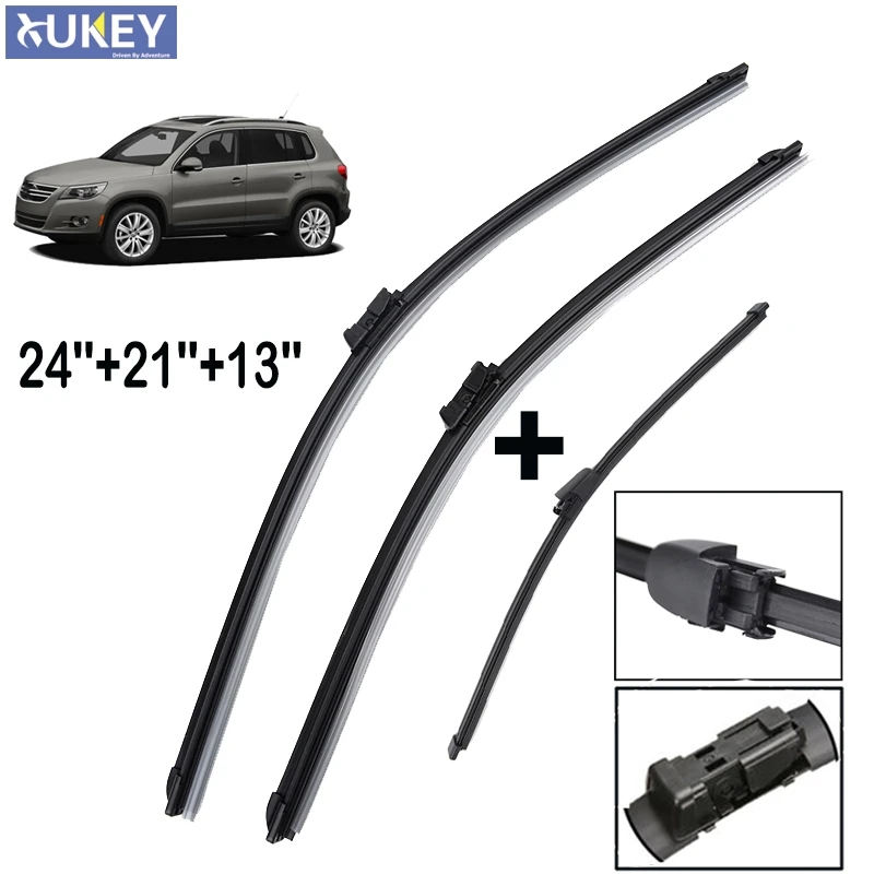 Набор щёток стеклоочистителя Xukey для VW Tiguan 2007 2008 2009 2010 2011 2012 2013 2014 2016|wiper blade|wiper blade