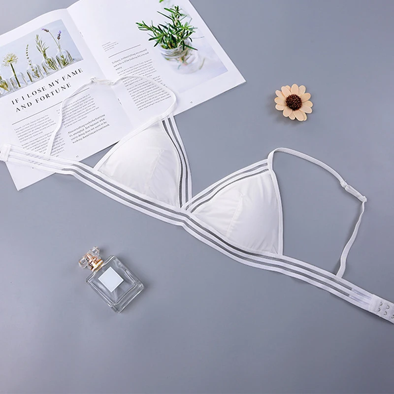 Black White Bralette Bra Sexy Transparent Bralette Padded Bra Seamless Cup Seamless Brassiere Wire Free Lingerie Underwear
Black White Bralette Bra Sexy Transparent Bralette Padded Bra Seamless Cup Seamless Brassiere Wire Free Lingerie Underwear