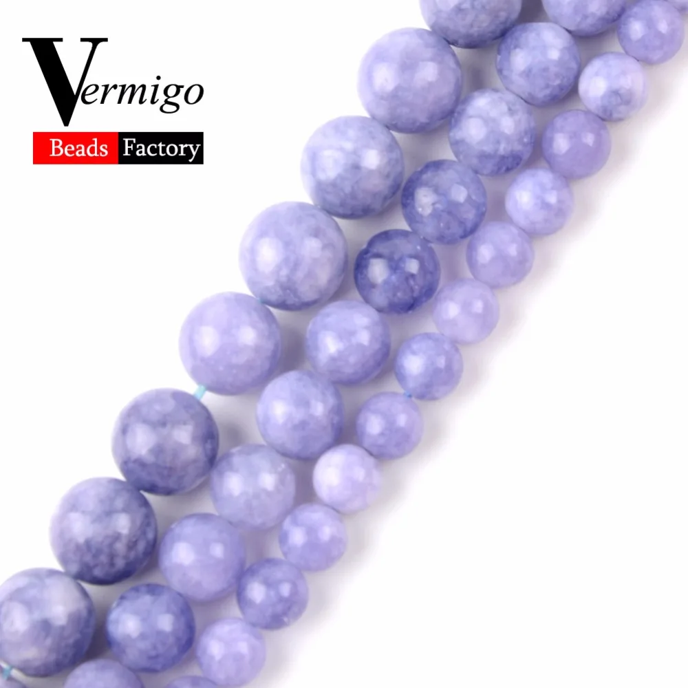 6 8 10 12mm Angelite Stone Beads Natural Stone Round Loose Beads For Needlework Jewelry Making Diy Bracelet Necklace 15"Strand
6 8 10 12mm Angelite Stone Beads Natural Stone Round Loose Beads For Needlework Jewelry Making Diy Bracelet Necklace 15"Strand