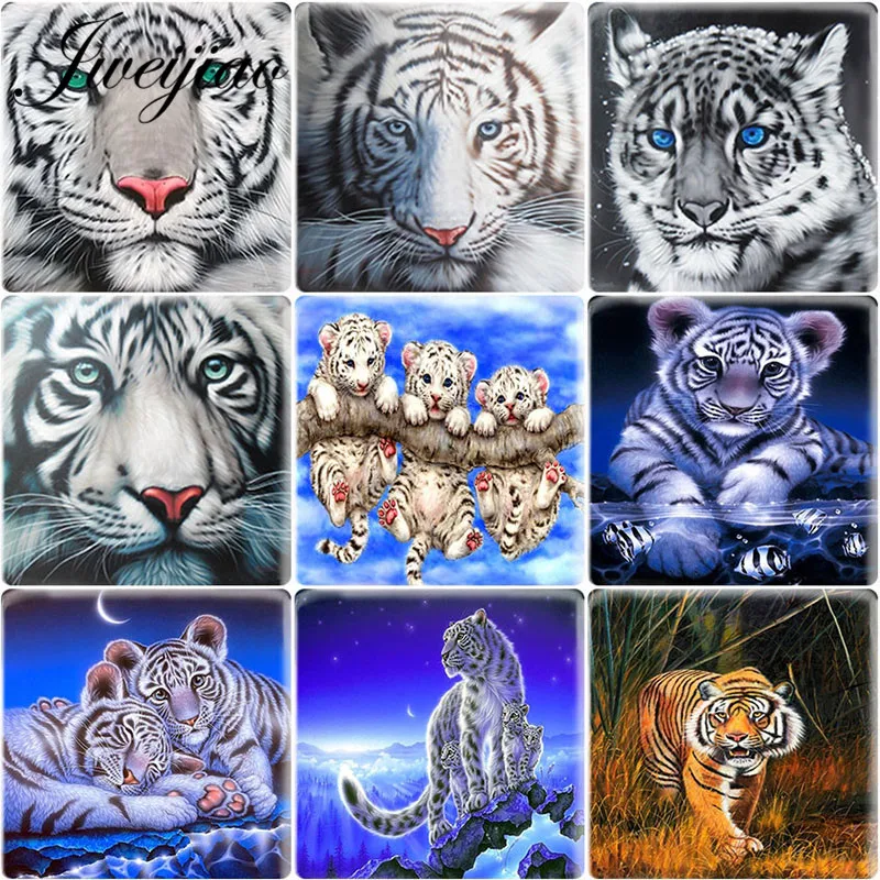 JWEIJIAO Animal Tiger Art Picture Square DIY Glass Cabochon Jewelry Findings Fit 12mm Stud Earrings Accessories
JWEIJIAO Animal Tiger Art Picture Square DIY Glass Cabochon Jewelry Findings Fit 12mm Stud Earrings Accessories