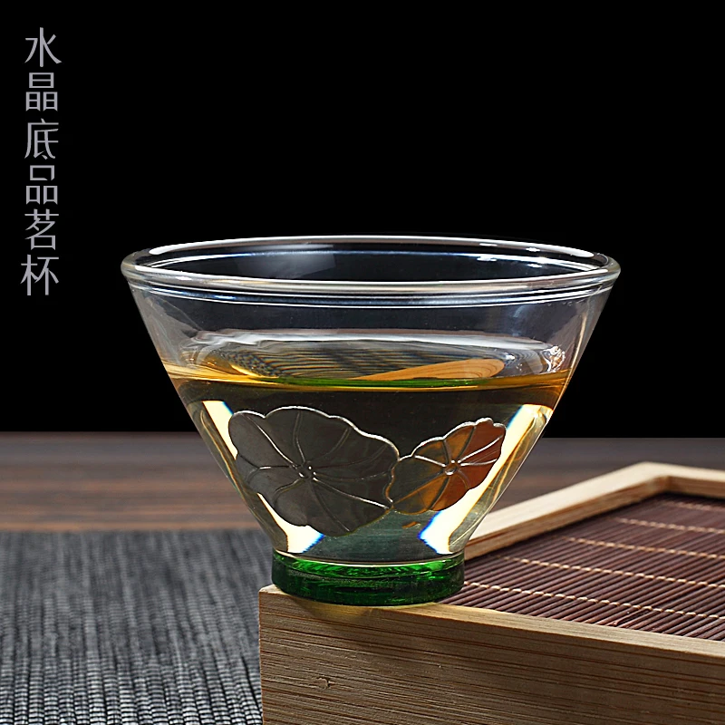 tea cup Borosilicate glass cup of tea tin relief Chinese kungfu cup for Pu'er tea heat insulation 2 oz creative master cup China
tea cup Borosilicate glass cup of tea tin relief Chinese kungfu cup for Pu'er tea heat insulation 2 oz creative master cup China