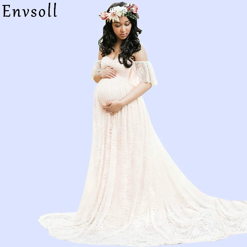 Envsoll Lace Maxi Gown Maternity Photography Props Pregnancy Dress Maternity Dresses For Photo Shoot Pregnant Women Dress
Envsoll Lace Maxi Gown Maternity Photography Props Pregnancy Dress Maternity Dresses For Photo Shoot Pregnant Women Dress