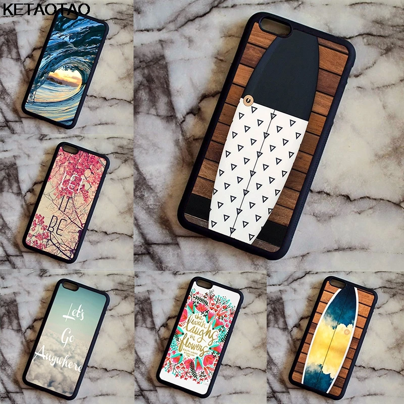 KETAOTAO Great ocean surf estate чехлы для телефонов iPhone 4S SE 5C 5S 6S 7 8 X Plus XR XS Max Чехол Мягкий ТПУ